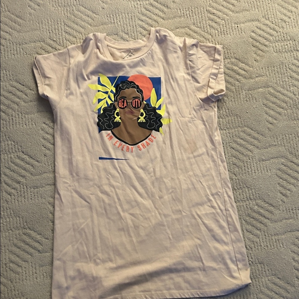 Well Worn Kids Graphic Tee - Cream with Red and Yellow Accents